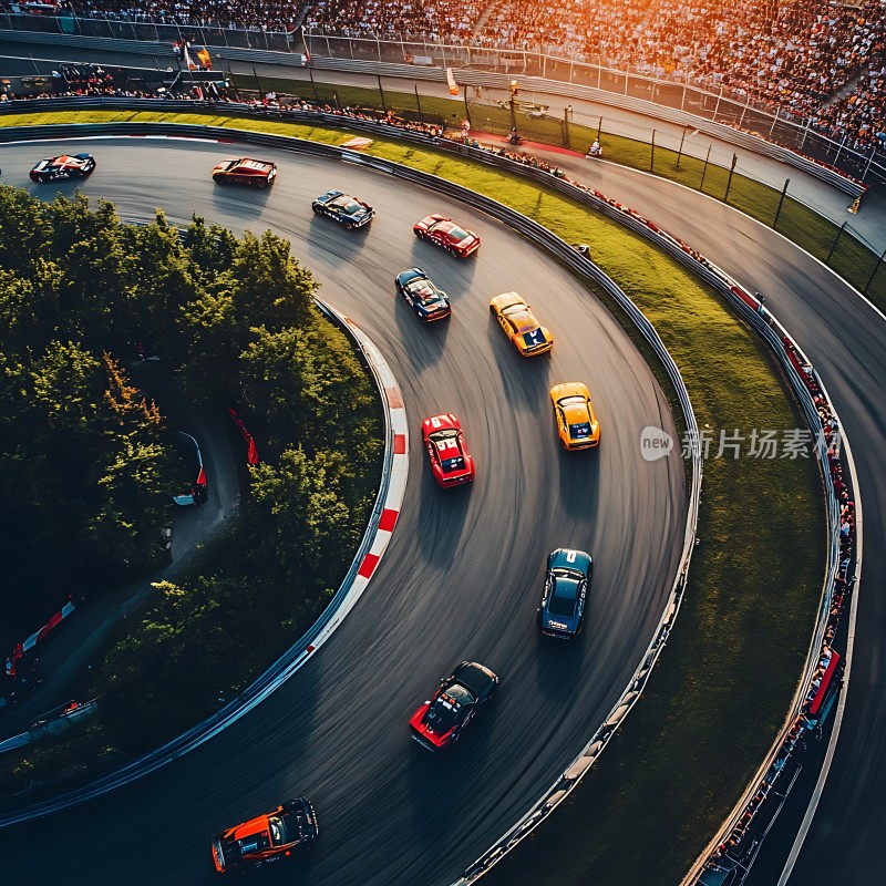 赛道飞驰赛车竞速