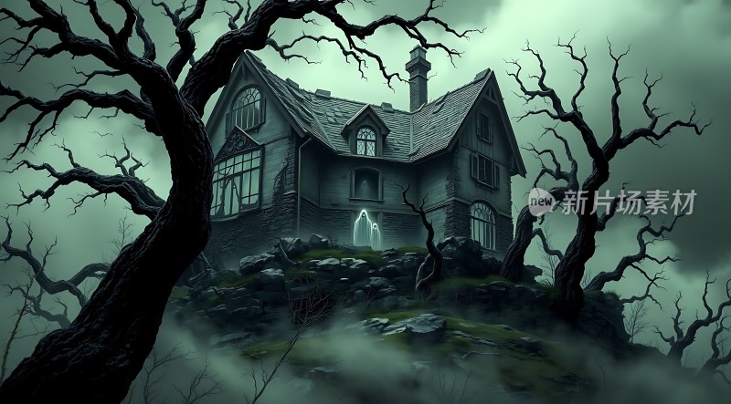 鬼影幢幢的神秘古宅