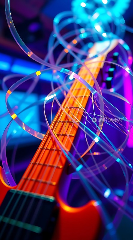 霓虹吉他弦乐幻想曲