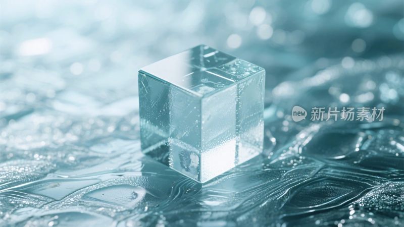 透明玻璃立方体
