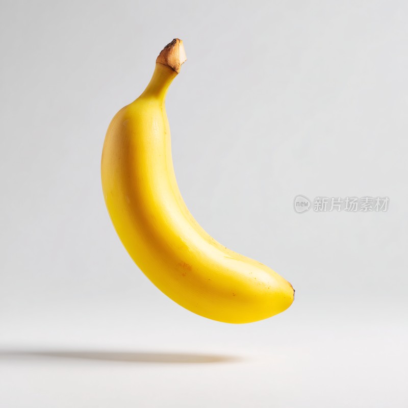 悬浮的黄色香蕉