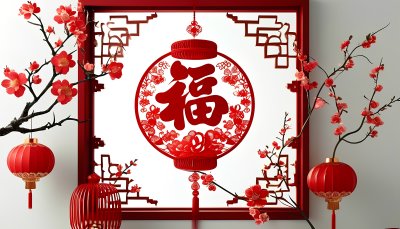 中国传统文化 新年 春节 福气 吉祥 好运