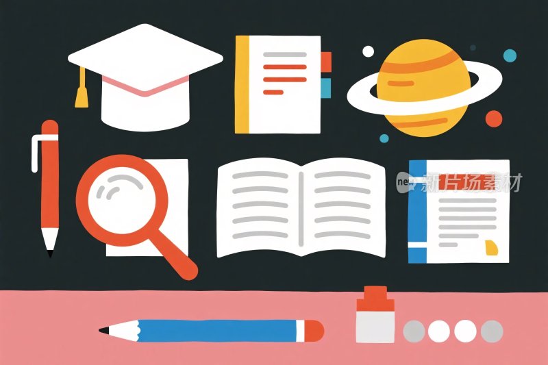 教育学习插画