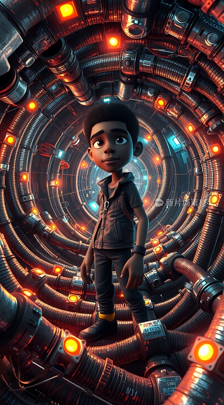 科技少年探索未来世界