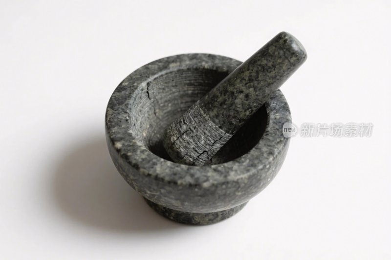 研钵与杵工具特写