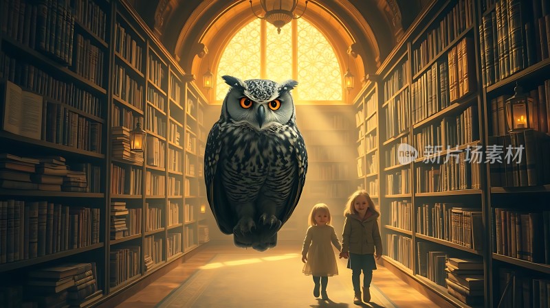 图书馆里的神秘之旅