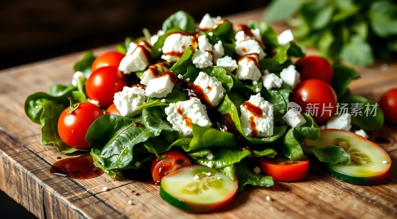 清新沙拉健康美味