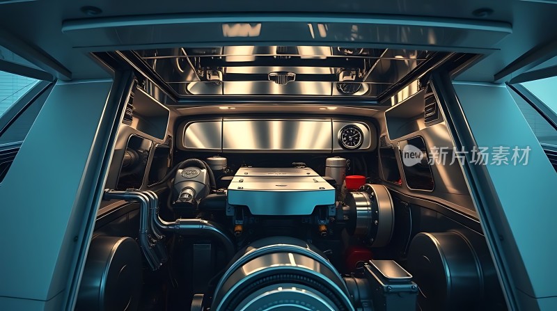 未来科技汽车内部设计