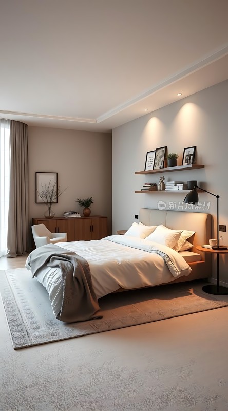 现代卧室设计简约舒适温馨宜人