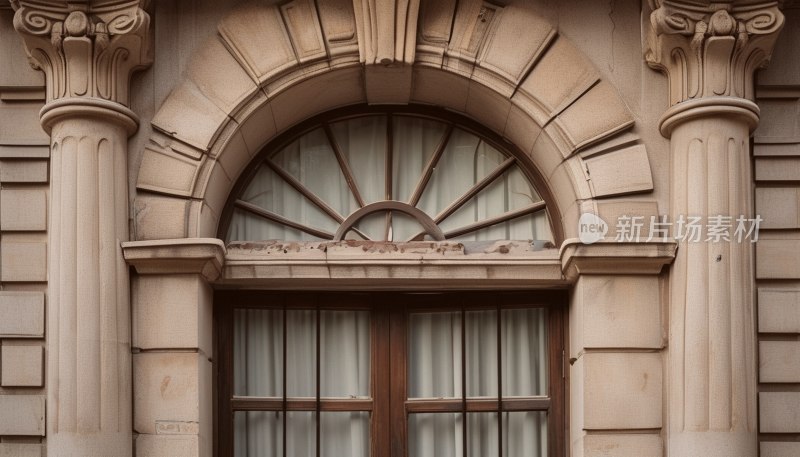 上海外滩老建筑门窗