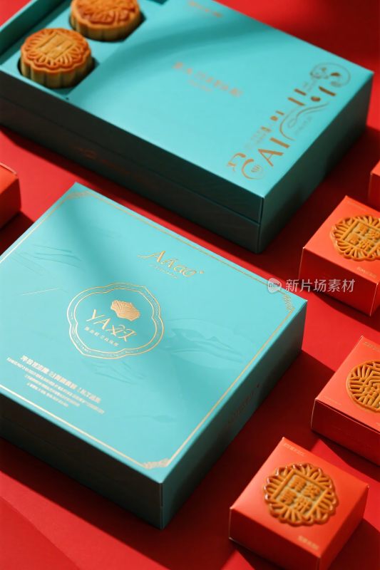 月饼礼盒展示画面