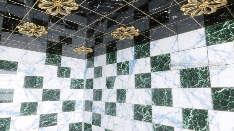 室内瓷砖装饰场景