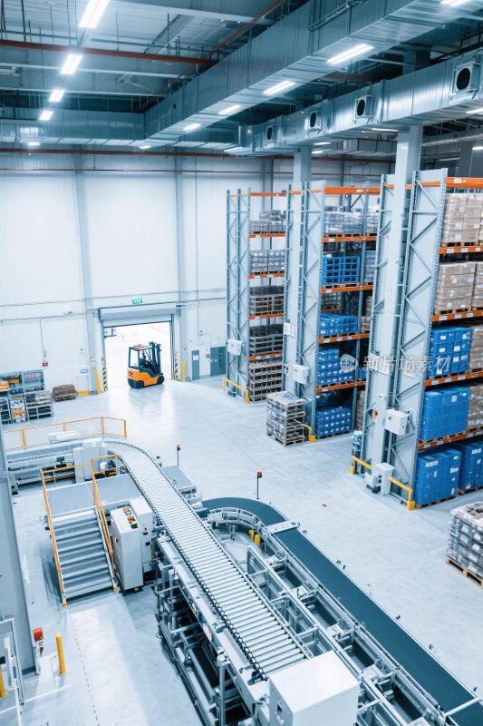 工厂仓储内部场景