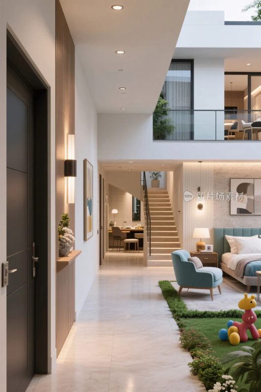 现代简约室内空间