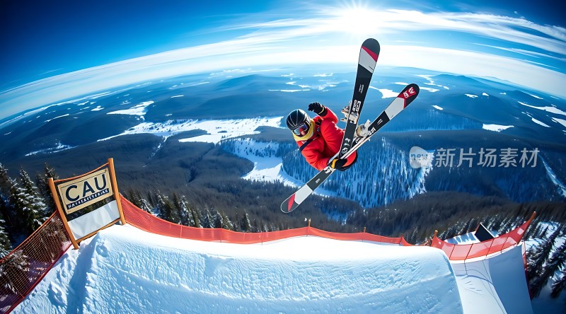 雪地飞跃极限挑战！