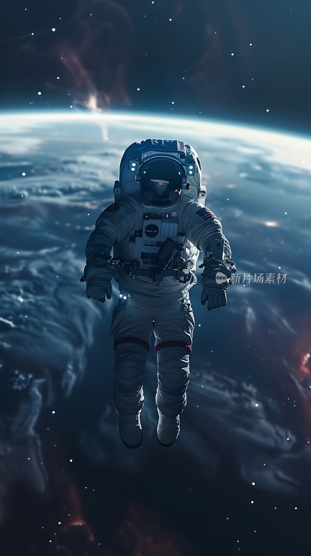 宇航员太空漫步