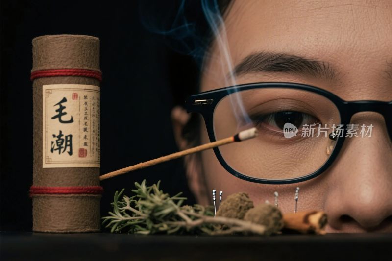 艾草香疗中医场景图