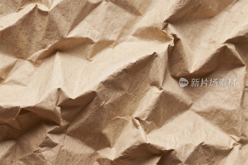 皱皱的纸张纹理