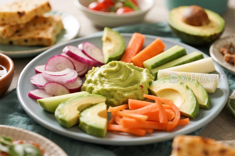 健康丰富食材拼盘