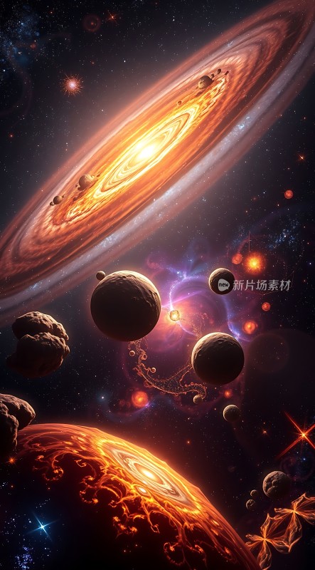 星河浩瀚宇宙奇观