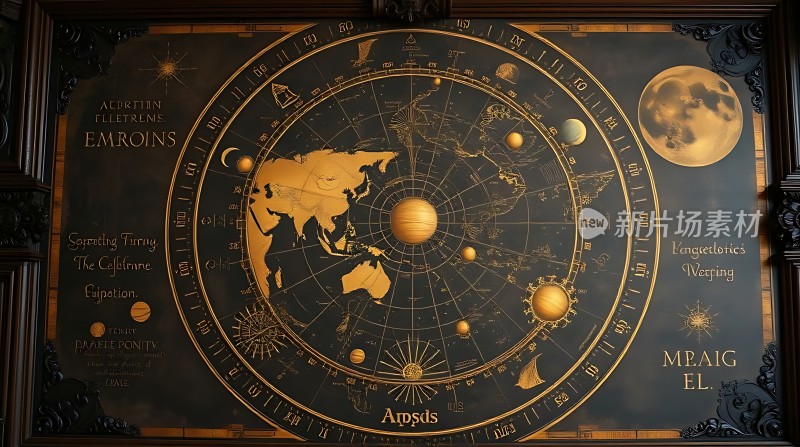 宇宙星盘探索未知世界的奥秘