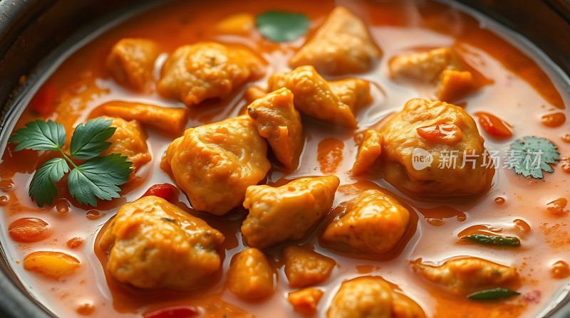 香辣鸡块炖番茄