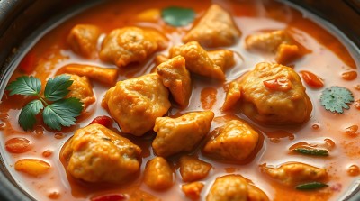 香辣鸡块炖番茄 香辣鸡块炖番茄