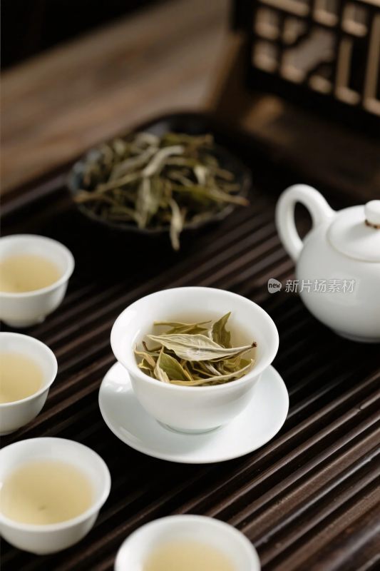 茶道茶具与茶艺场景