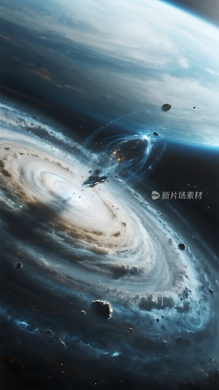 宇宙漩涡星际探索之旅