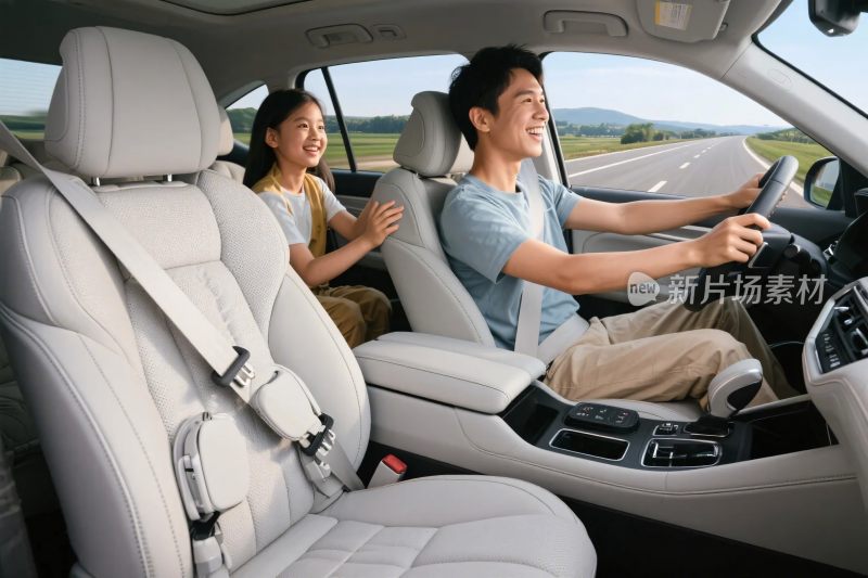 车内驾驶场景图