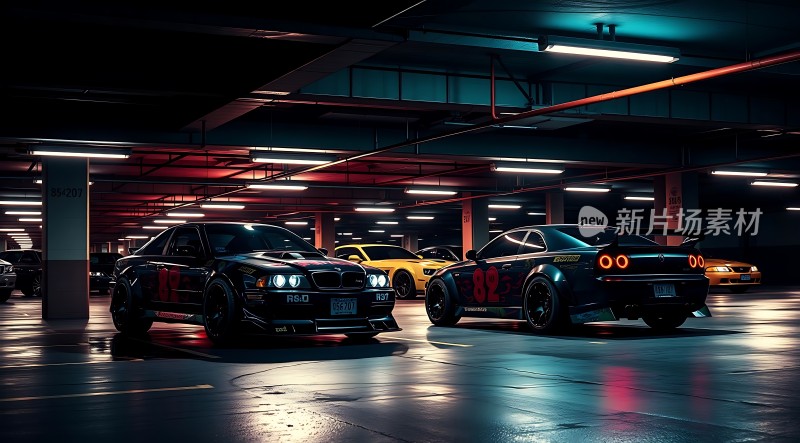 赛道之夜激情碰撞