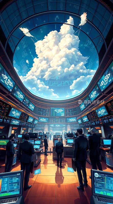 金融中心未来交易大厅