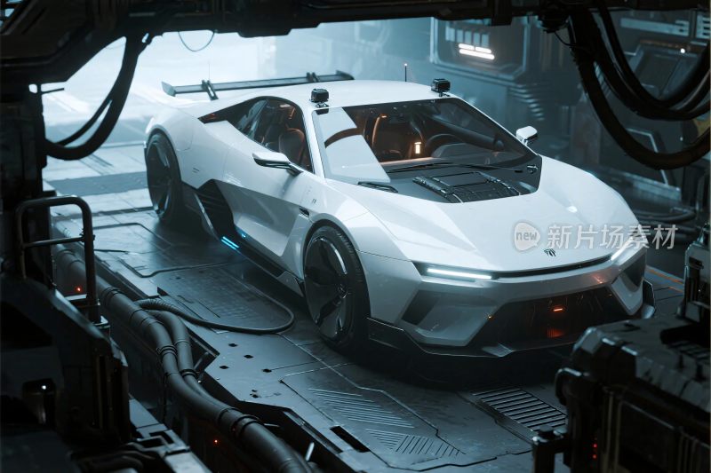 未来科技汽车场景