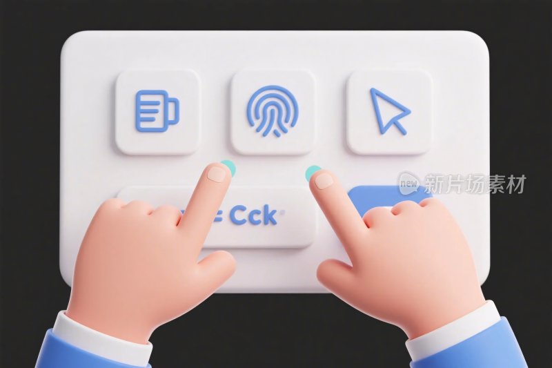 操作交互按钮界面