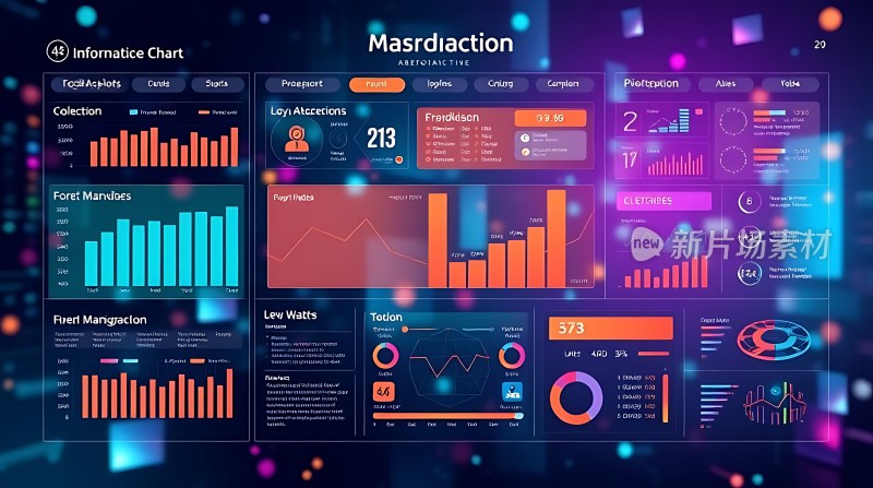 信息图表数据可视化展示