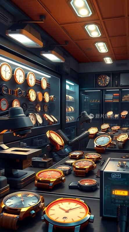 钟表工坊精密与艺术的结合