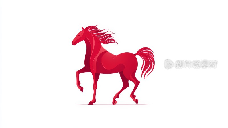 中国风，马年春节节日喜庆艺术民族风