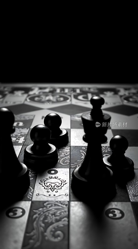 黑白棋局中的战略对决