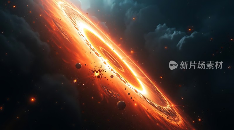 星际漩涡宇宙奇观