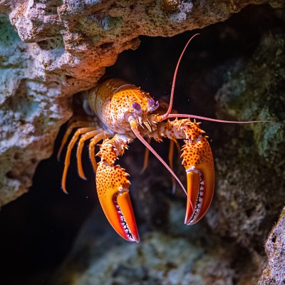 环足虾环足虾海底龙虾