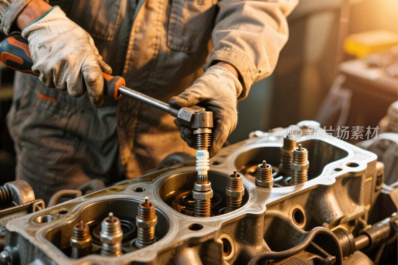 机械维修工作场景