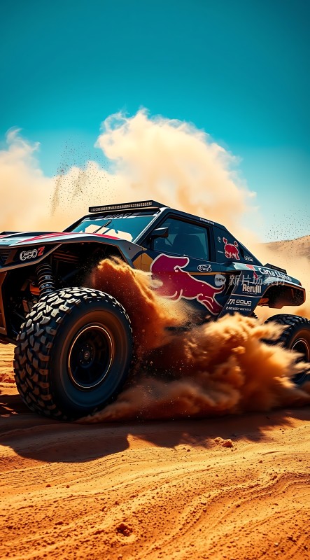 沙漠狂飙红牛赛车挑战极限