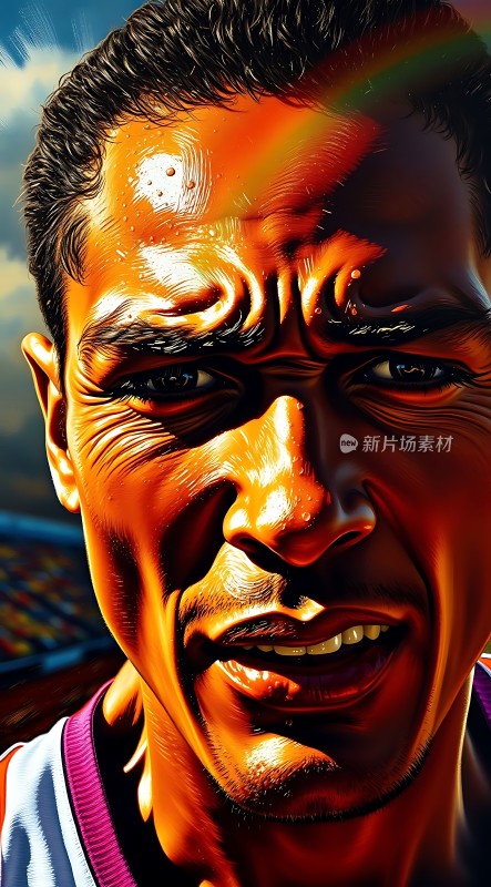 阳光下的运动健将