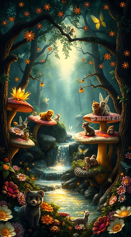 精灵森林秘境探险