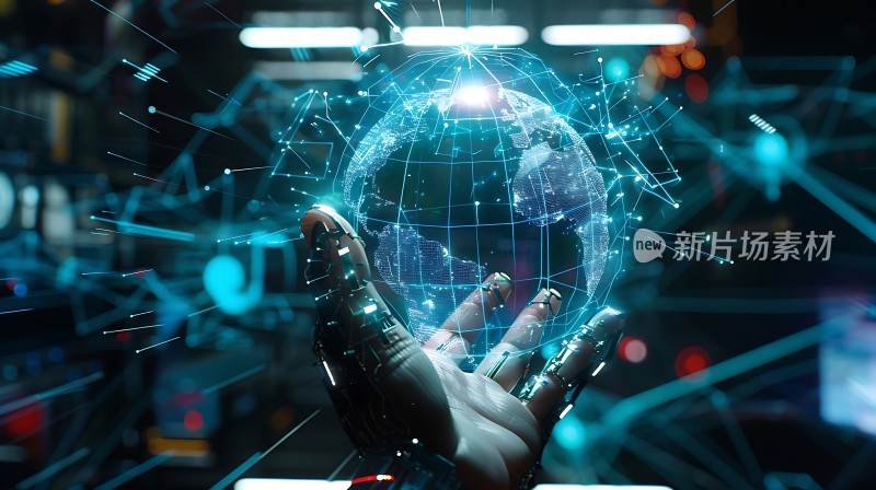 科技之手掌控未来世界