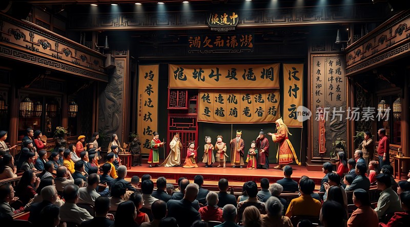 传统戏剧表演现场