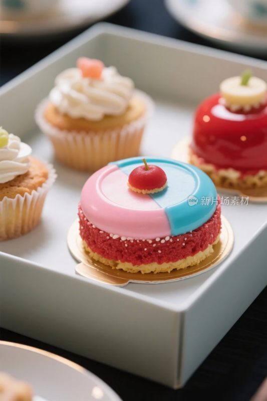 精美甜点展示图