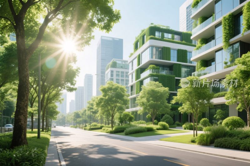 现代生态社区景观