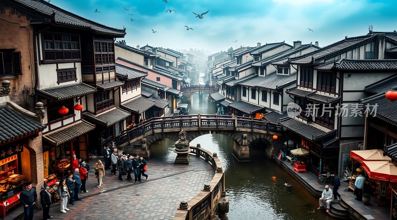 古色古香水乡风情