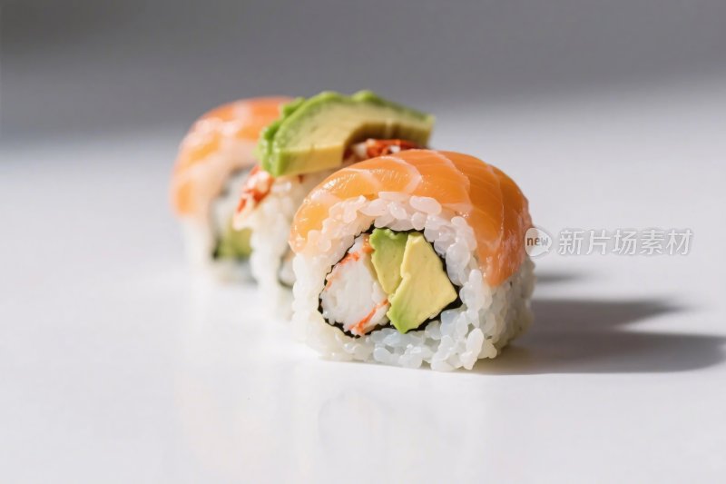 美食系三文鱼寿司卷